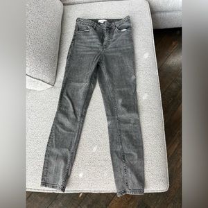 Black denim jeans from H&M, size 6! Fits like a 25 or a 2 though…